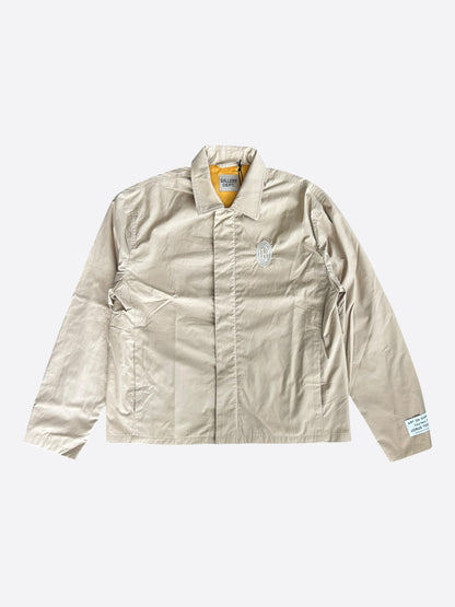 Gallery Dept Beige Off Site Embroidered Logo Jacket