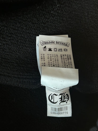 Chrome Hearts Black CH Logo Embroidered Sweatpants