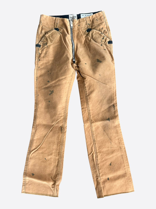 Gallery Dept Tan Distressed Hollywood Pants
