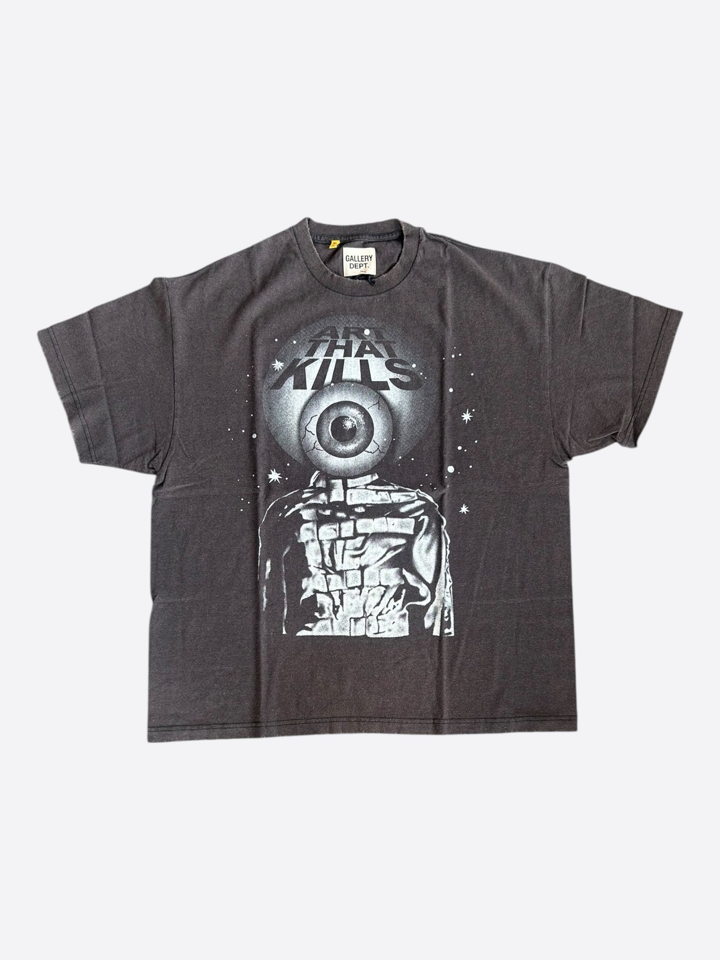 Gallery Dept Faded Black Art That Kills Rod Graphic T-Shirt