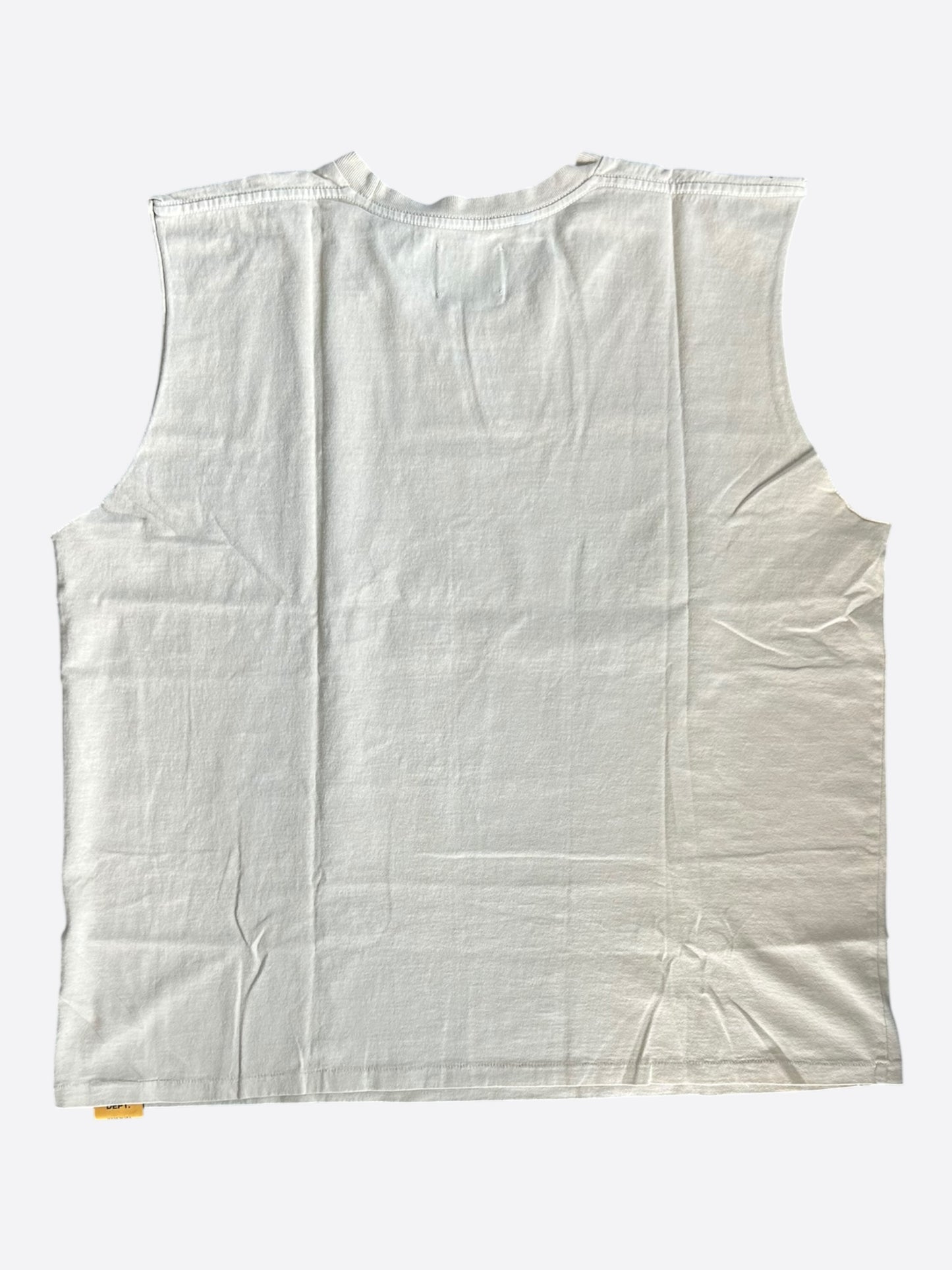 Gallery Dept Archival White Skeleton Beach Sleeveless T-Shirt