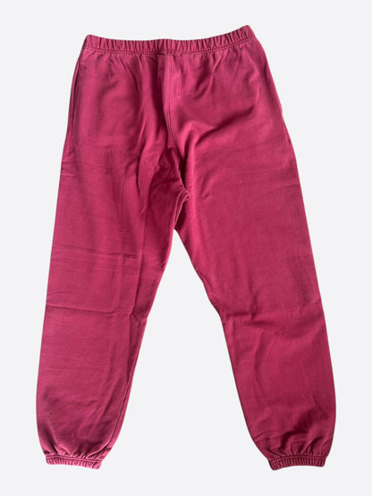 Gallery Dept Red & White Gym Logo Sweatpants