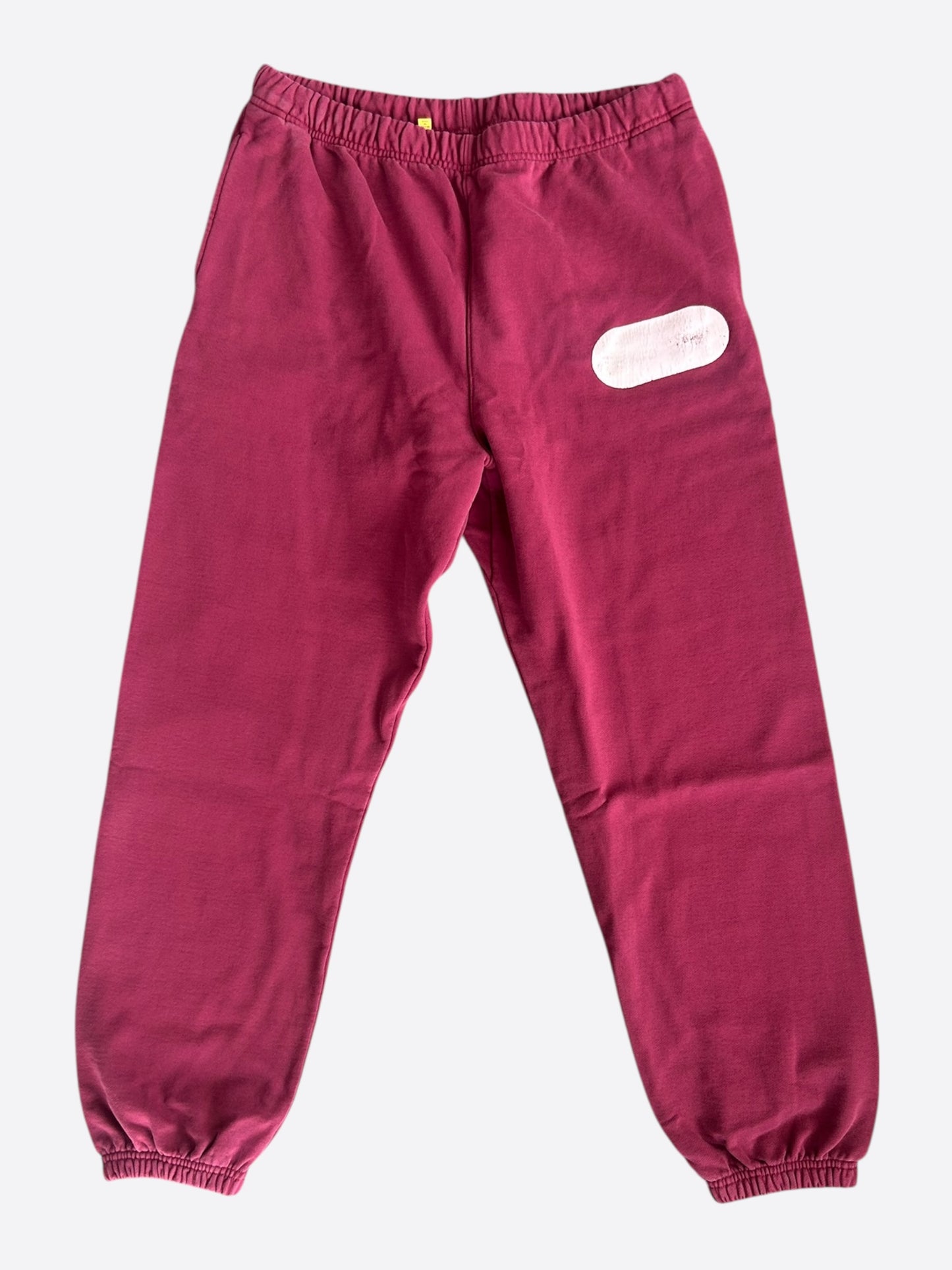 Gallery Dept Red & White Gym Logo Sweatpants