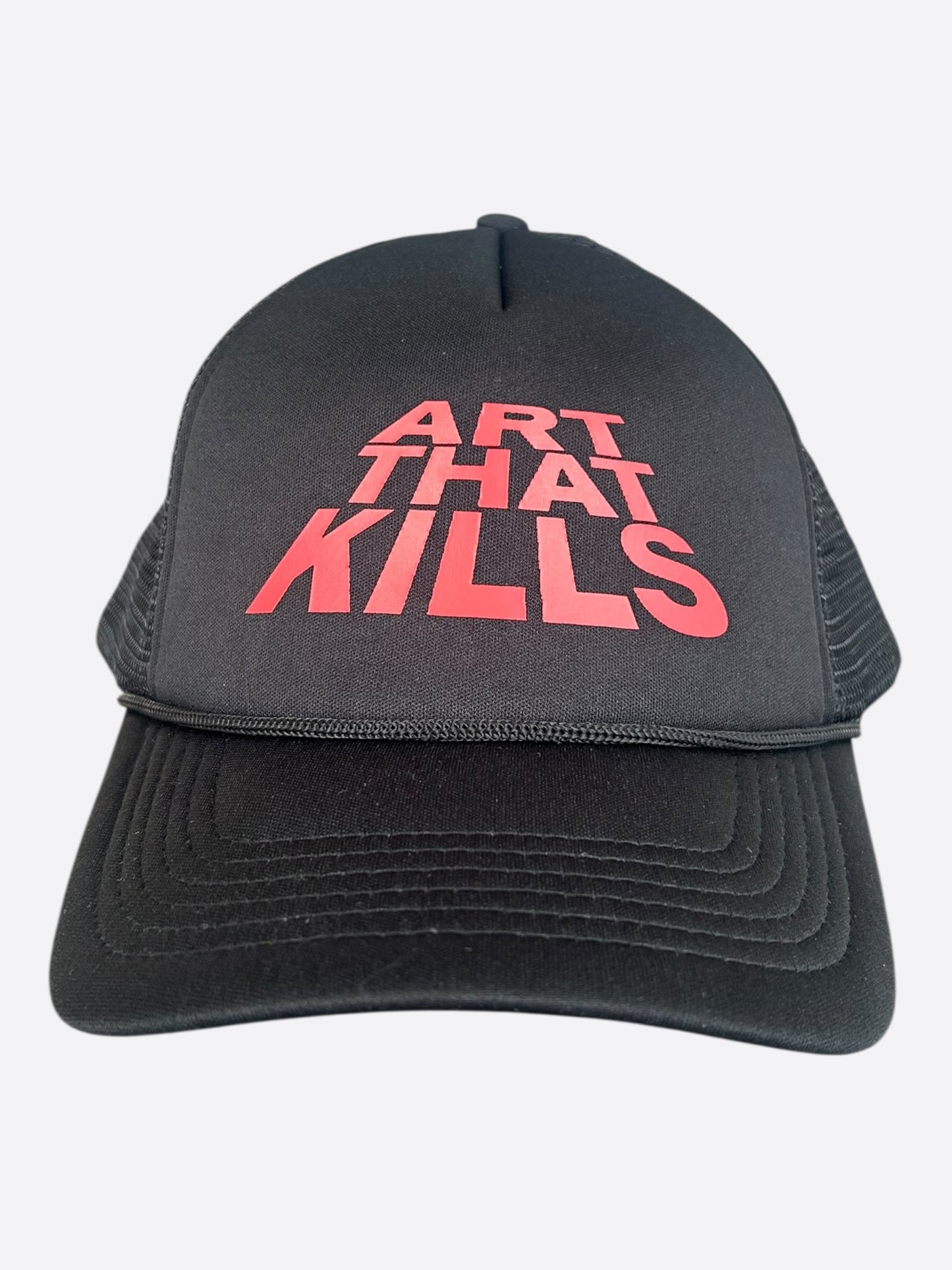 Gallery Dept Black & Red Art That Kills Trucker Hat