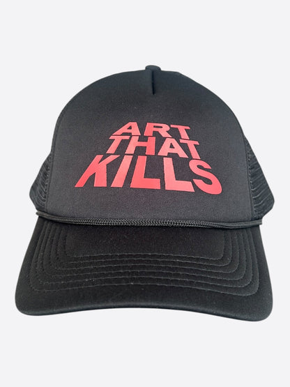 Gallery Dept Black & Red Art That Kills Trucker Hat