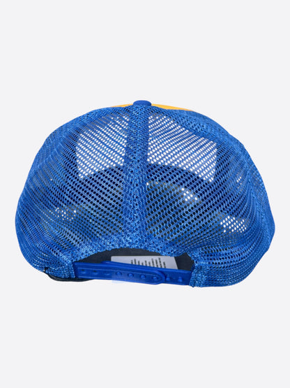 Gallery Dept Blue & Yellow Logo Trucker Hat