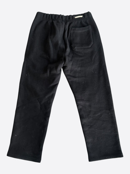 Chrome Hearts Black CH Logo Embroidered Sweatpants