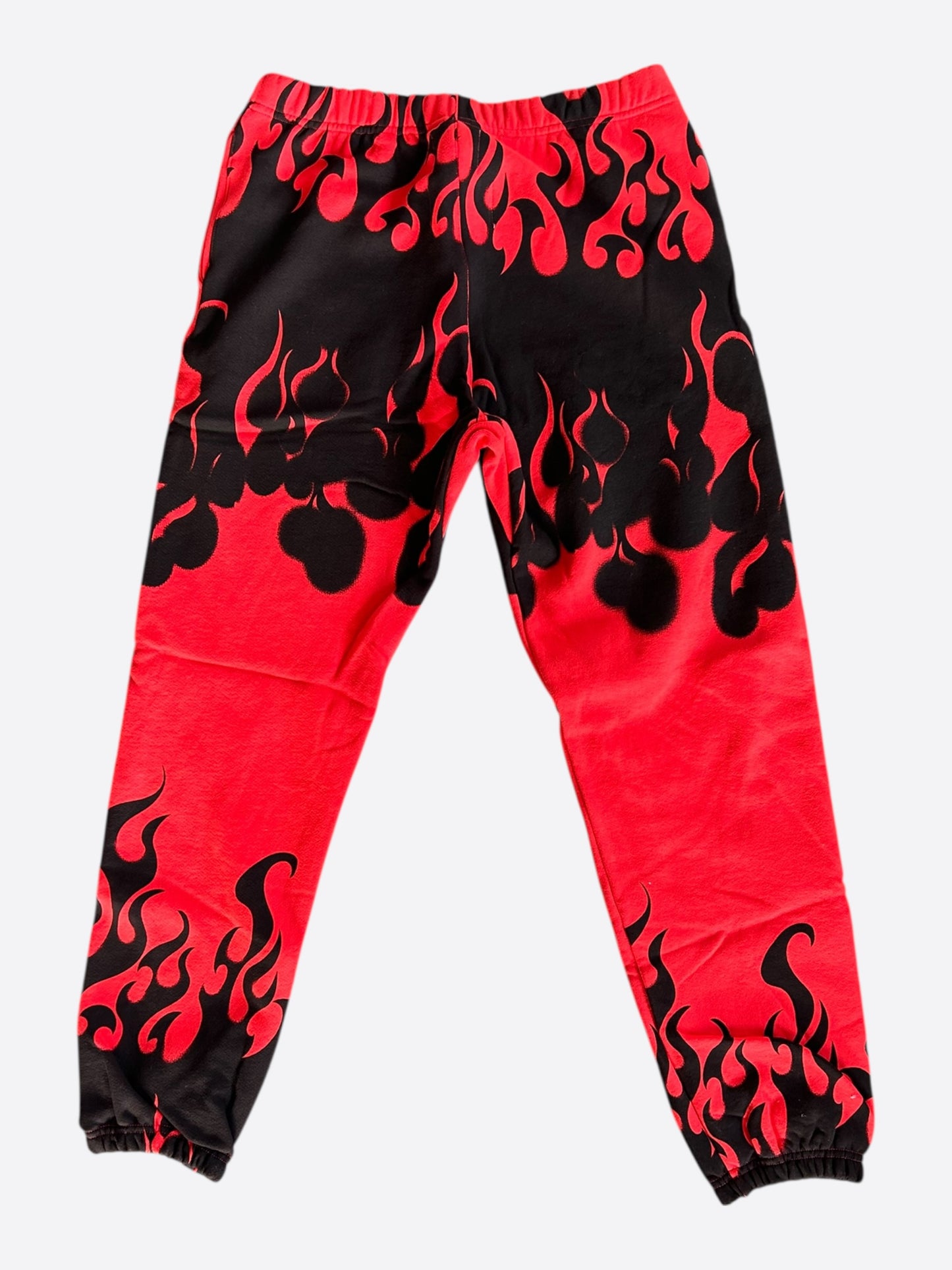 Gallery Dept Red & Black Flame Sweatpants
