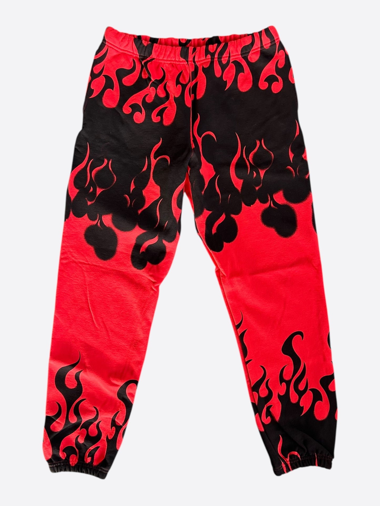 Gallery Dept Red & Black Flame Sweatpants