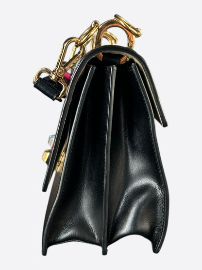 Fendi Brown Embossed FF Monogram 1974 Bag