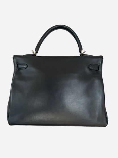 Hermes Black Swift Kelly 35