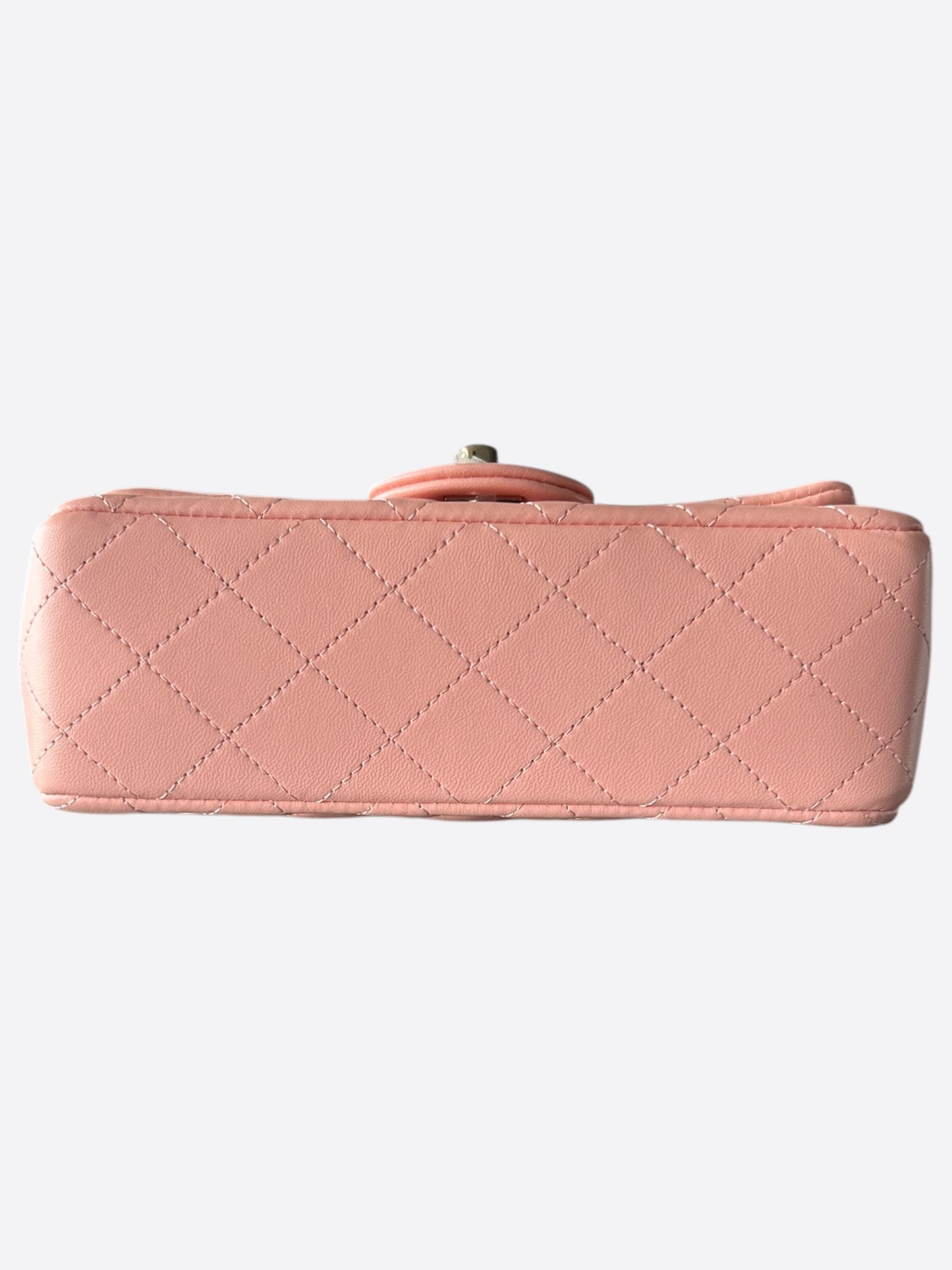 Chanel Pink Quilted Lambskin Small Flap Bag