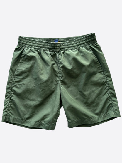 Louis Vuitton Olive Monogram Swim Shorts