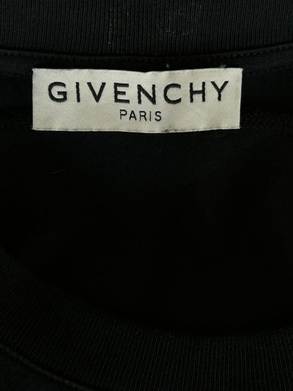 Givenchy Black & White Split Logo T-Shirt