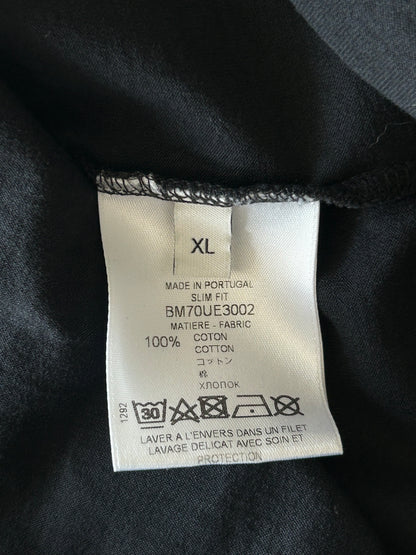 Givenchy Black & White Split Logo T-Shirt