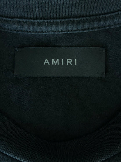 Amiri Black & White Stick Poke Logo T-Shirt