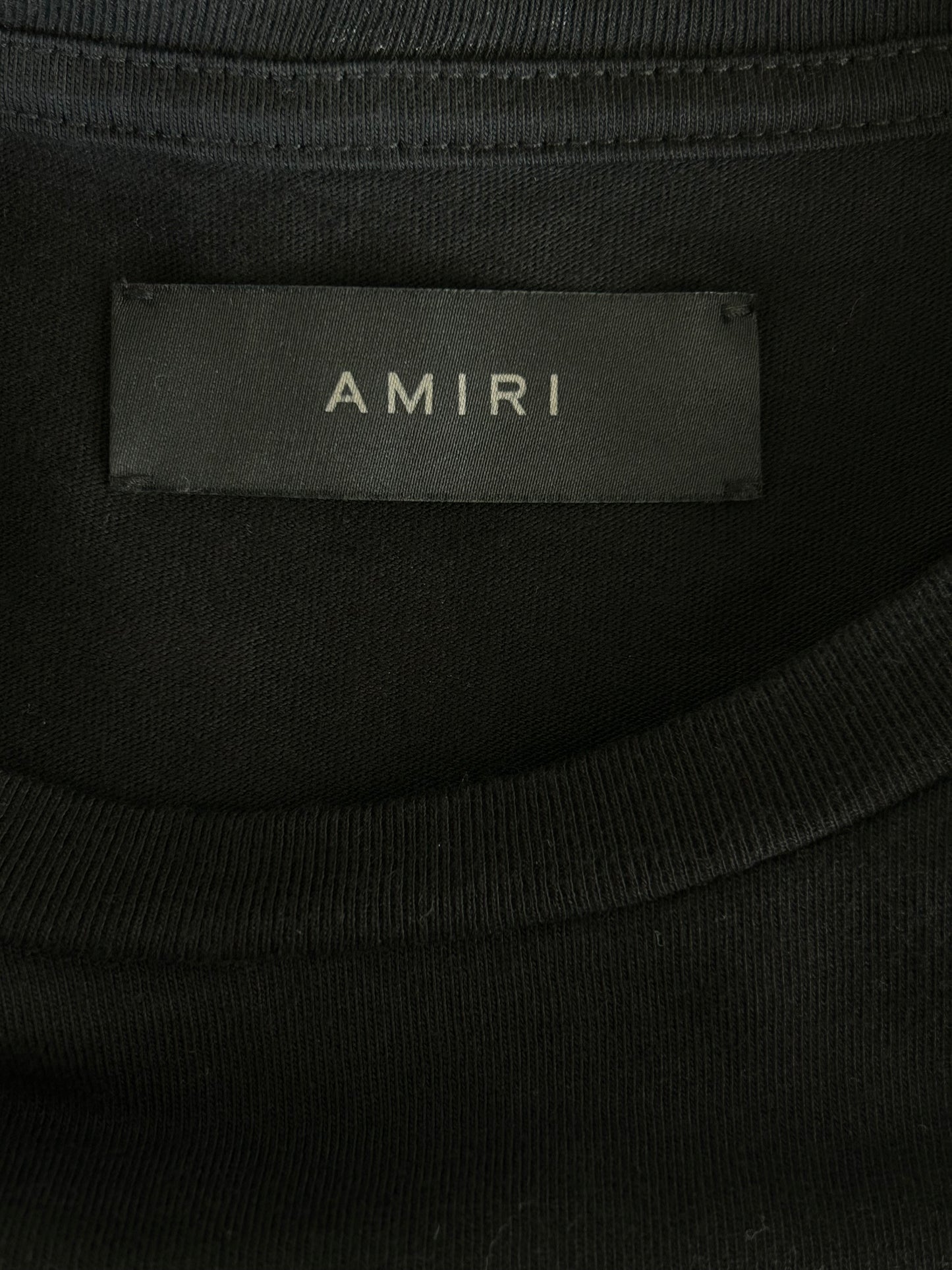 Amiri Black & White Mini MA Logo T-Shirt