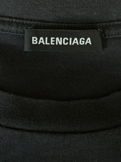 Balenciaga Black & Pink Barbie Logo Women's T-Shirt
