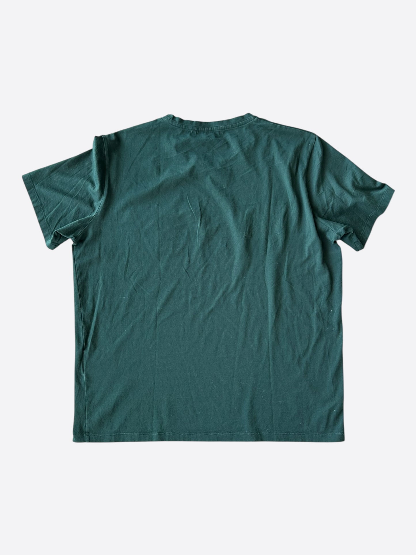 Prada Green & Black Logo T-Shirt
