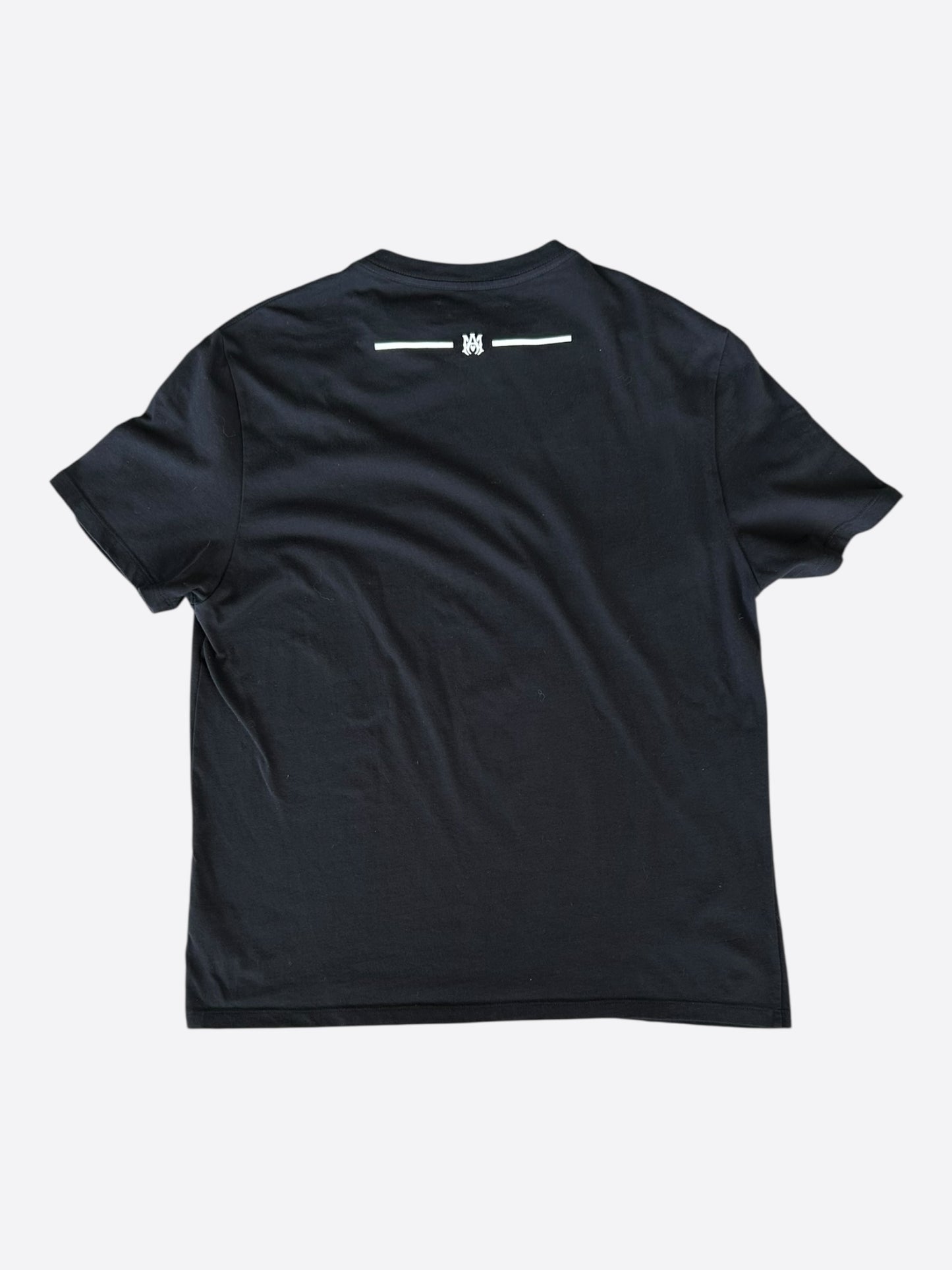 Amiri Black & White Mini MA Logo T-Shirt