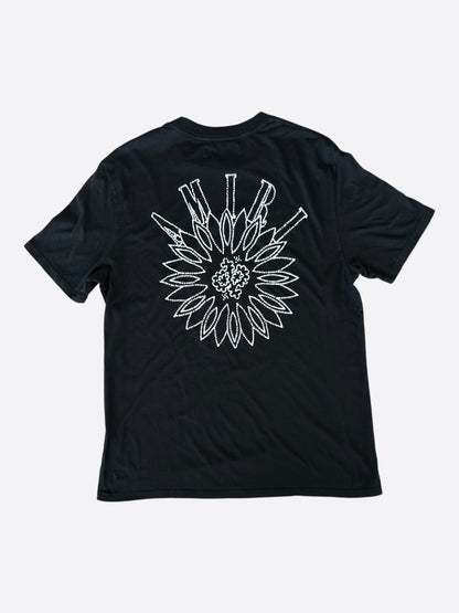 Amiri Black & White Stick Poke Logo T-Shirt