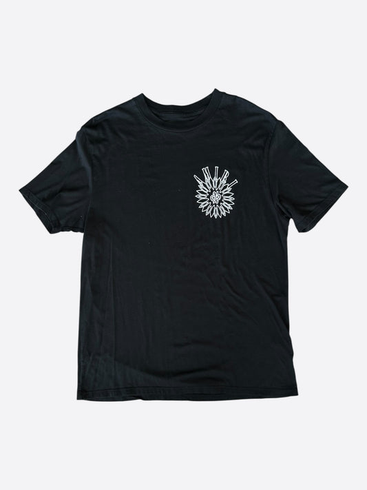 Amiri Black & White Stick Poke Logo T-Shirt