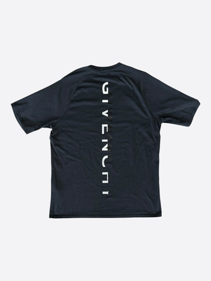 Givenchy Black & White Split Logo T-Shirt