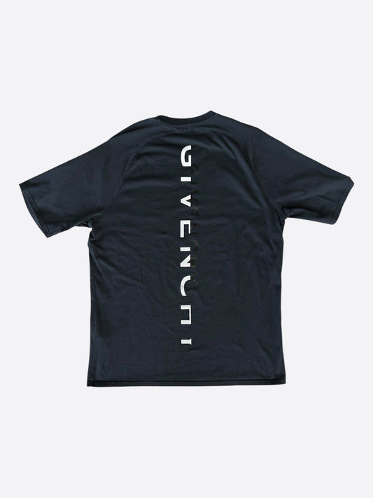 Givenchy Black & White Split Logo T-Shirt