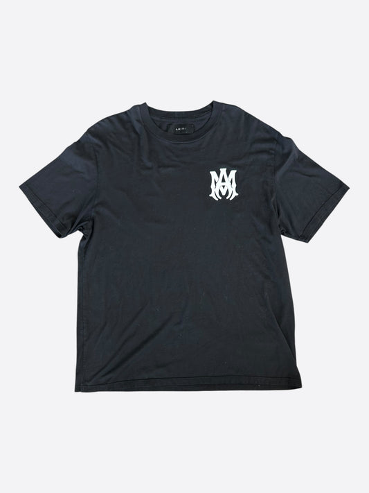 Amiri Black & White MA Core Logo T-Shirt