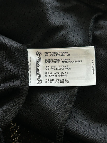 Chrome Hearts Black & White Logo Mesh Jersey