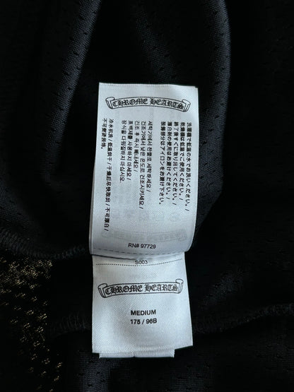 Chrome Hearts Black & White Logo Mesh Jersey