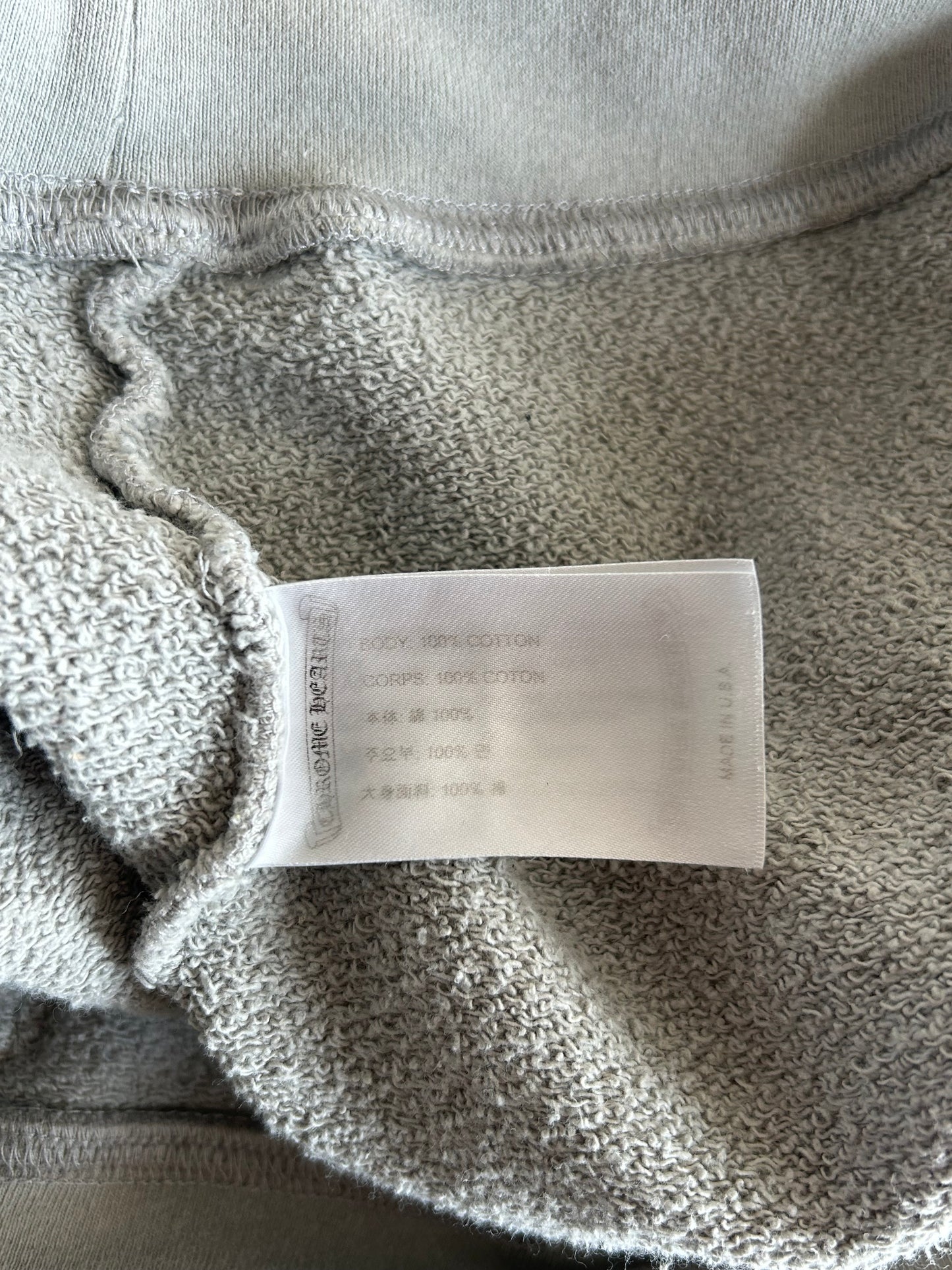 Chrome Hearts Matty Boy Grey Suggest Hoodie