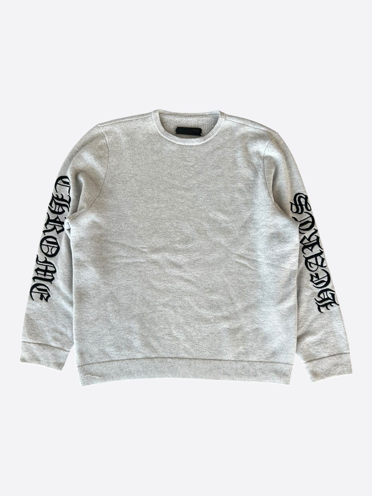 Chrome Hearts Matty Boy White Sinister Thermal Longsleeve T-Shirt
