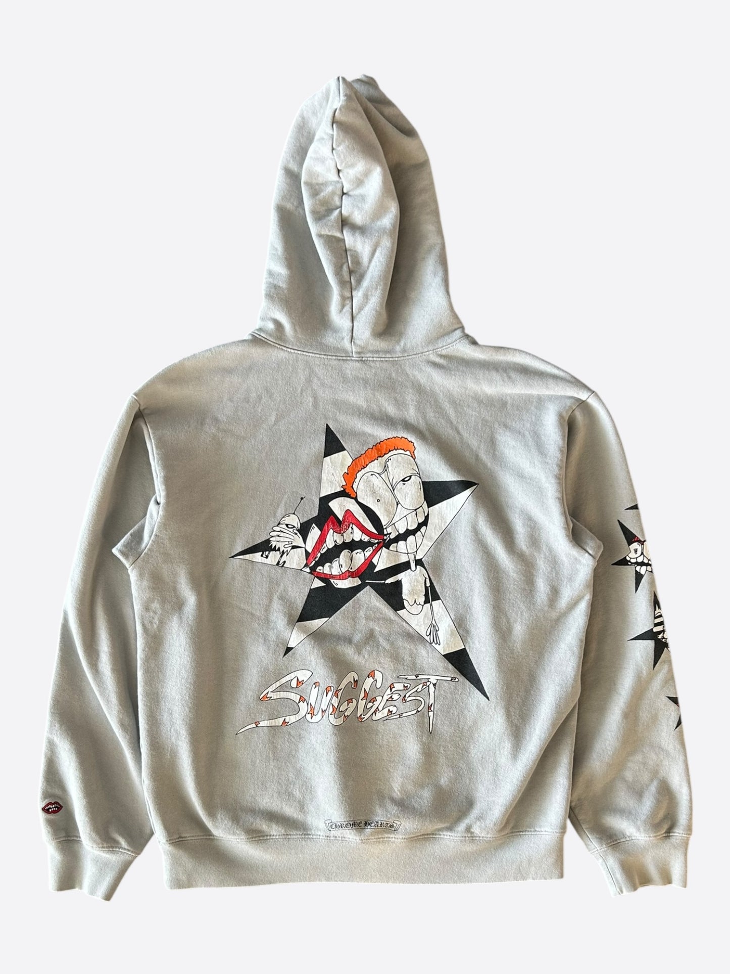 Chrome Hearts Matty Boy Grey Suggest Hoodie