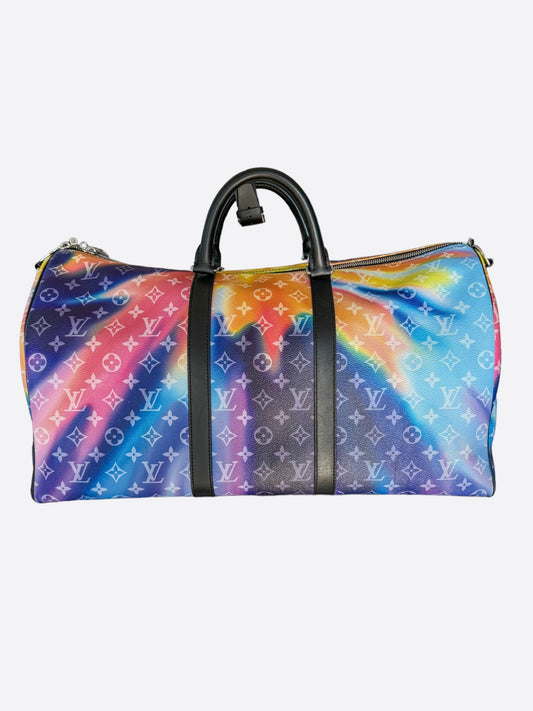 Louis Vuitton Sunset Monogram Keepall 50