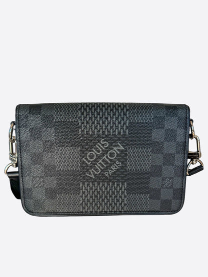 Louis Vuitton Damier Graphite 3D Studio Messenger Bag