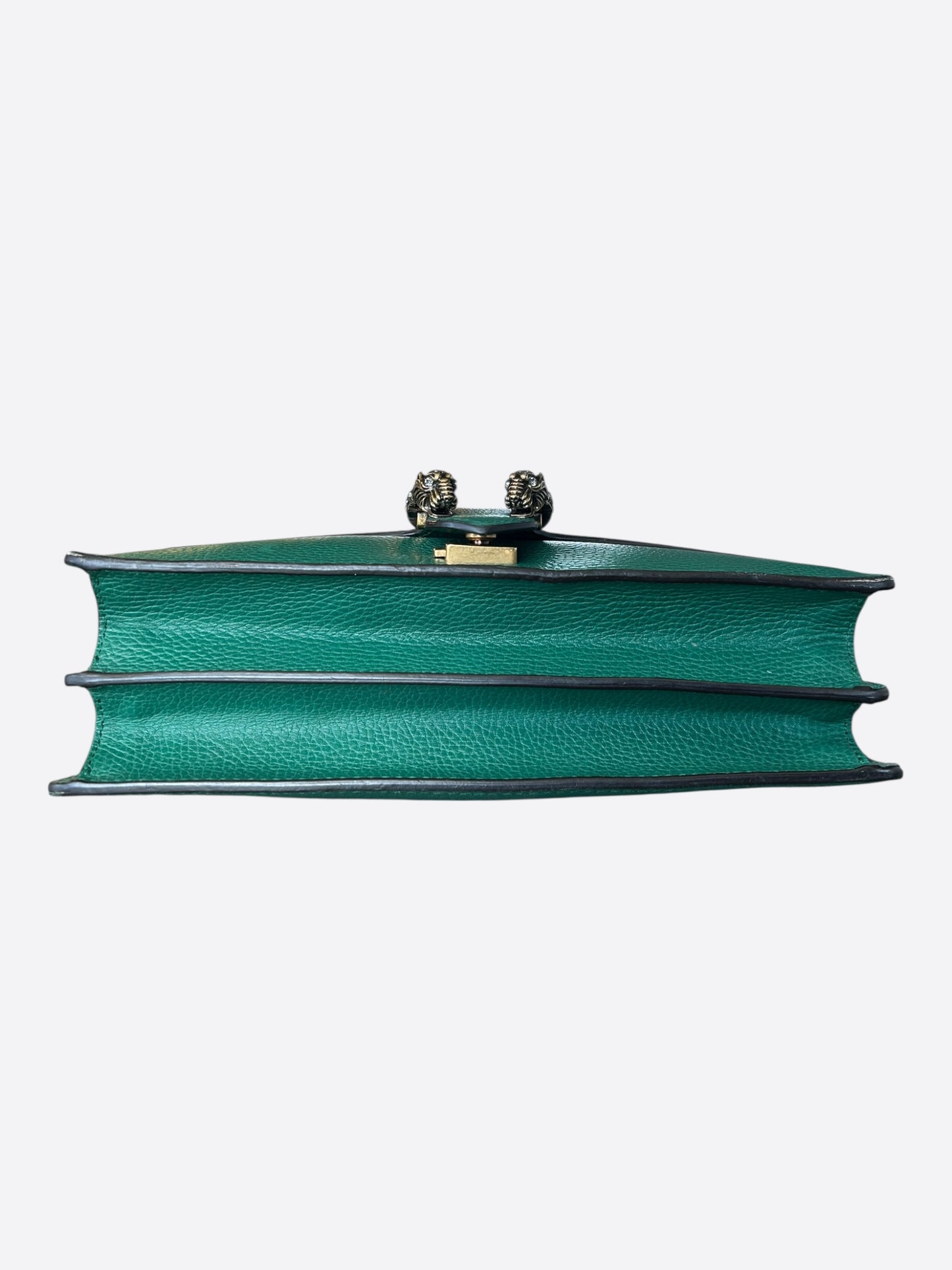 Gucci Green Leather Dionysus Small Shoulder Bag