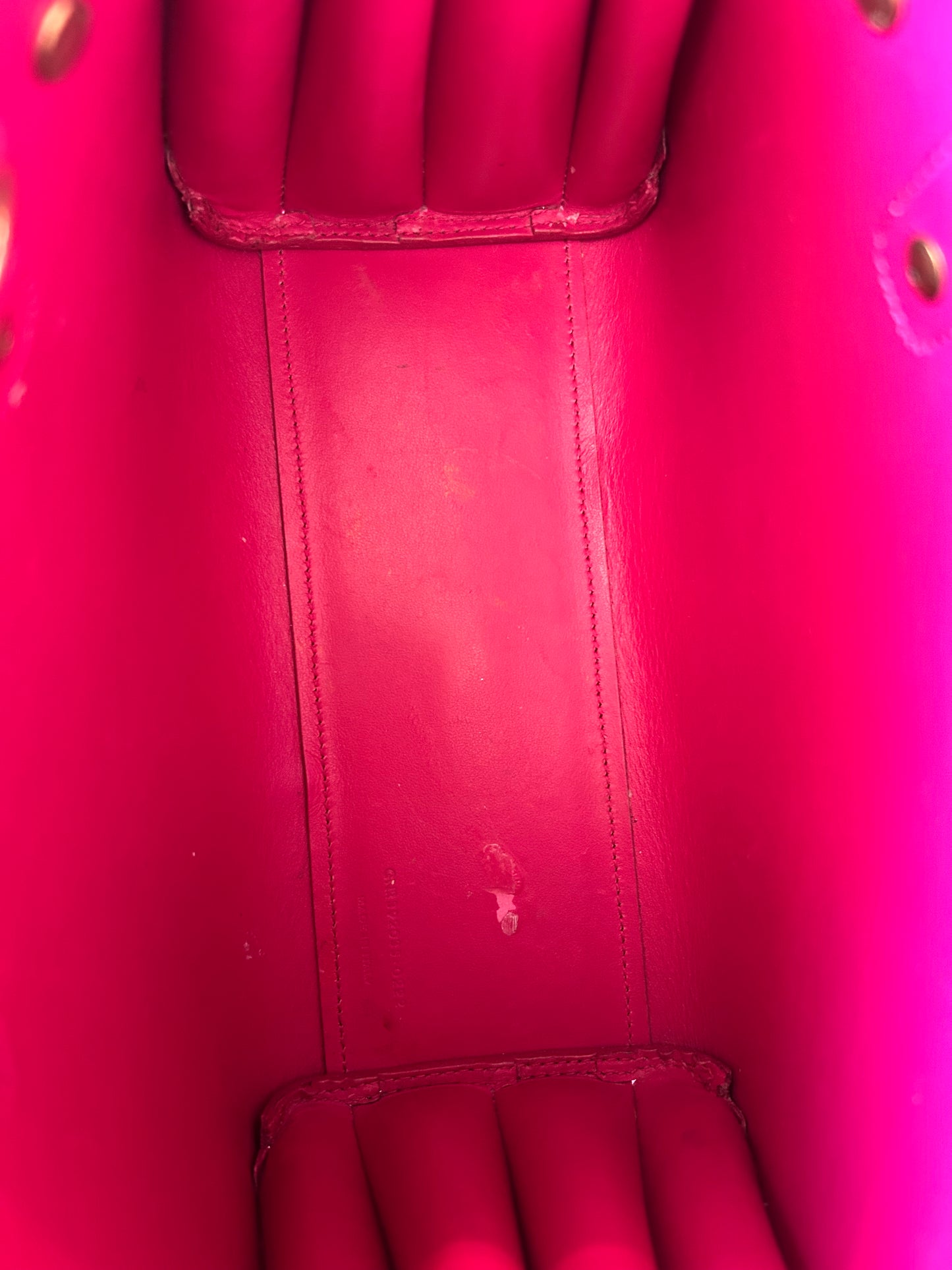 Saint Laurent Fucshia Pink Sac De Jour Nano Tote