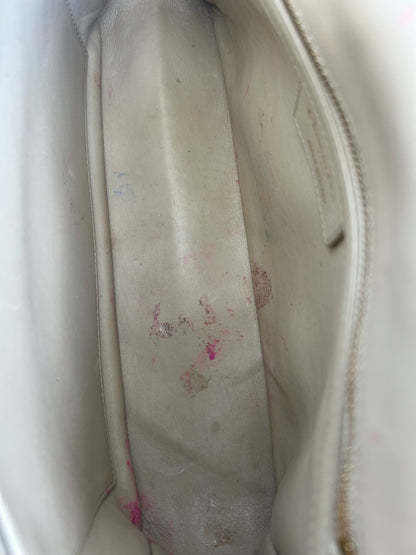 Dior Beige Cannage Caro Large Shoulder Bag
