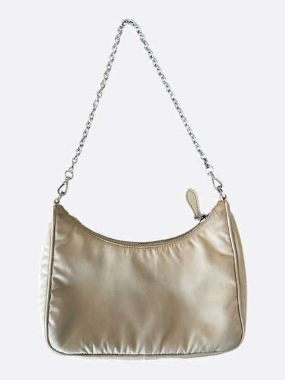 Prada Desert Beige Re-Edition 2005 Nylon Bag