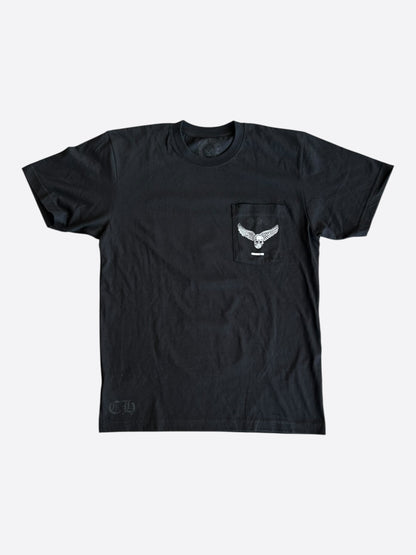 Chrome Hearts Yungblud Black & White Foti Cross Logo T-Shirt