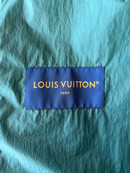 Louis Vuitton Green Damier Hooded Windbreaker