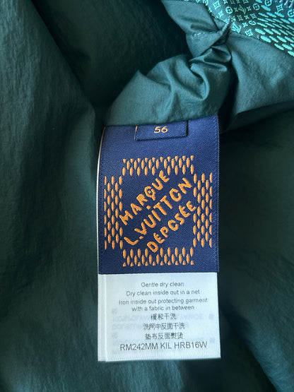 Louis Vuitton Green Damier Hooded Windbreaker