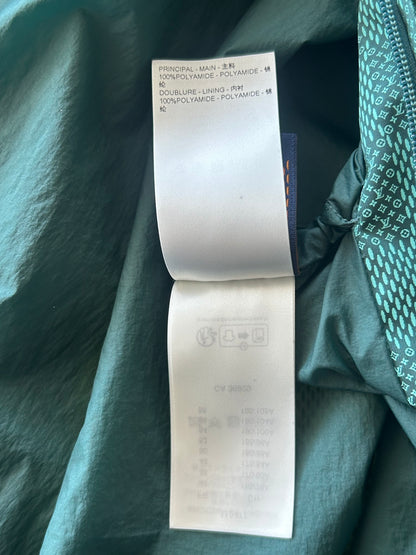 Louis Vuitton Green Damier Hooded Windbreaker