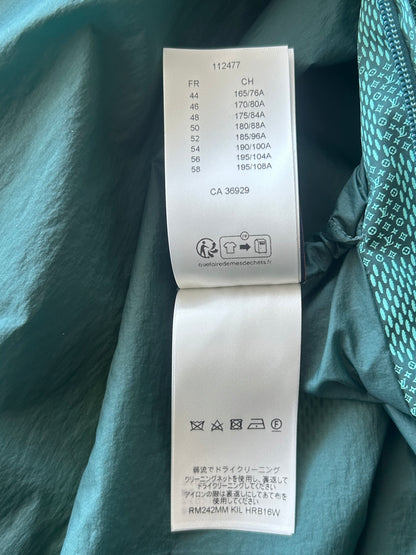 Louis Vuitton Green Damier Hooded Windbreaker