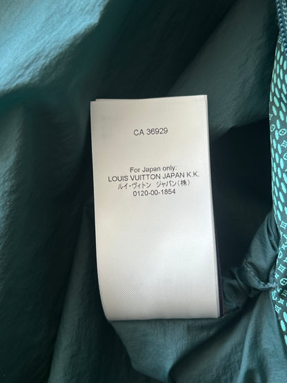 Louis Vuitton Green Damier Hooded Windbreaker