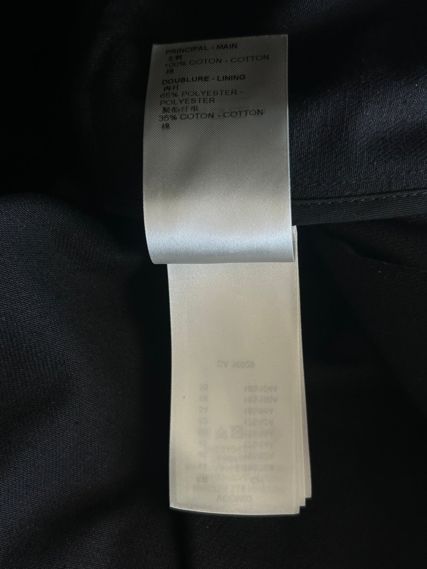 Louis Vuitton Black & Multicolor Graphic Work Jacket