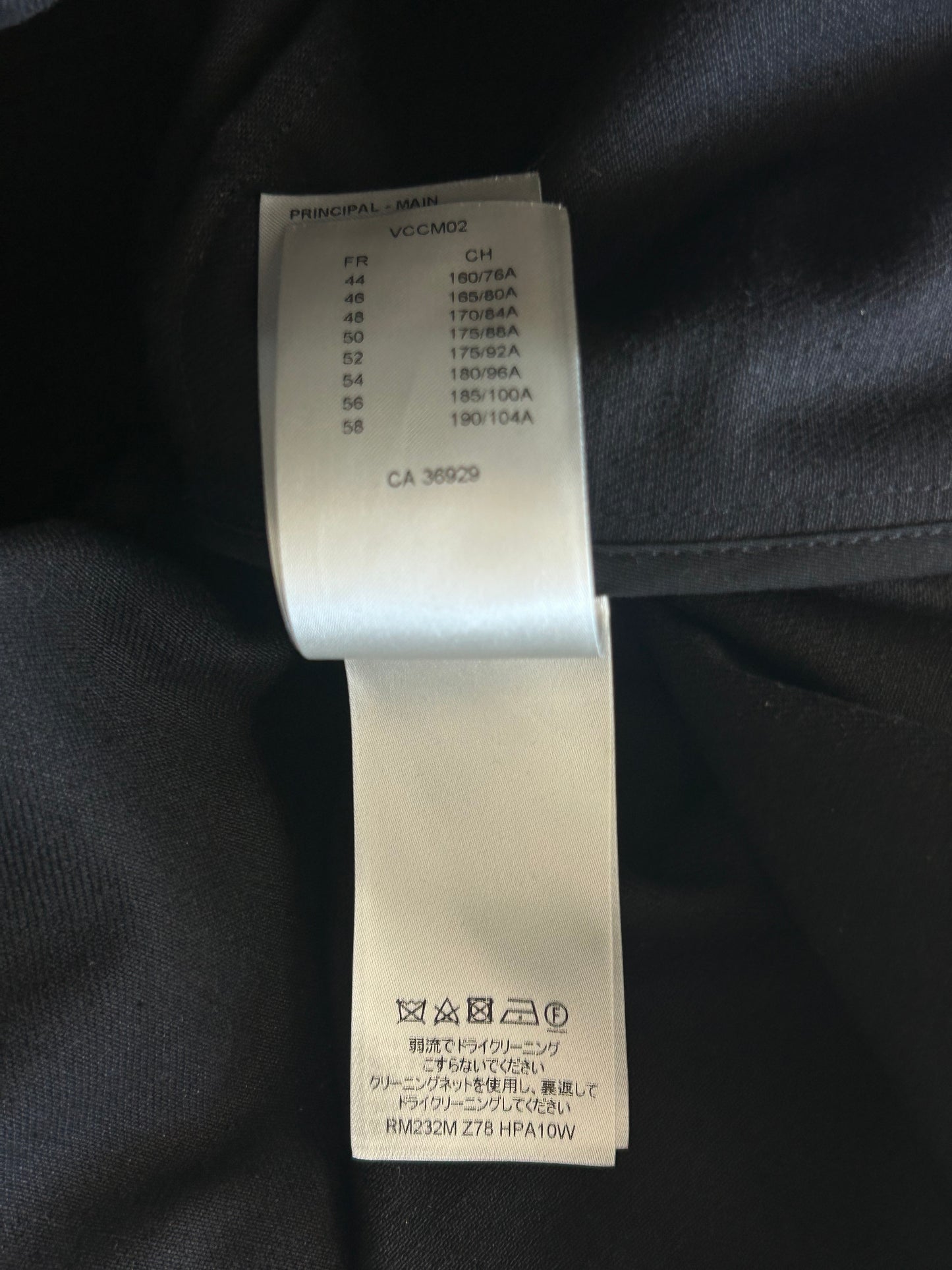 Louis Vuitton Black & Multicolor Graphic Work Jacket