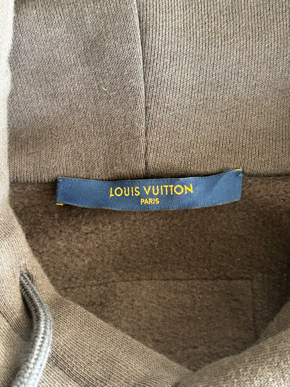 Louis Vuitton Brown Bee Embroidered Hoodie
