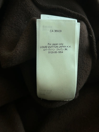 Louis Vuitton Brown Bee Embroidered Hoodie